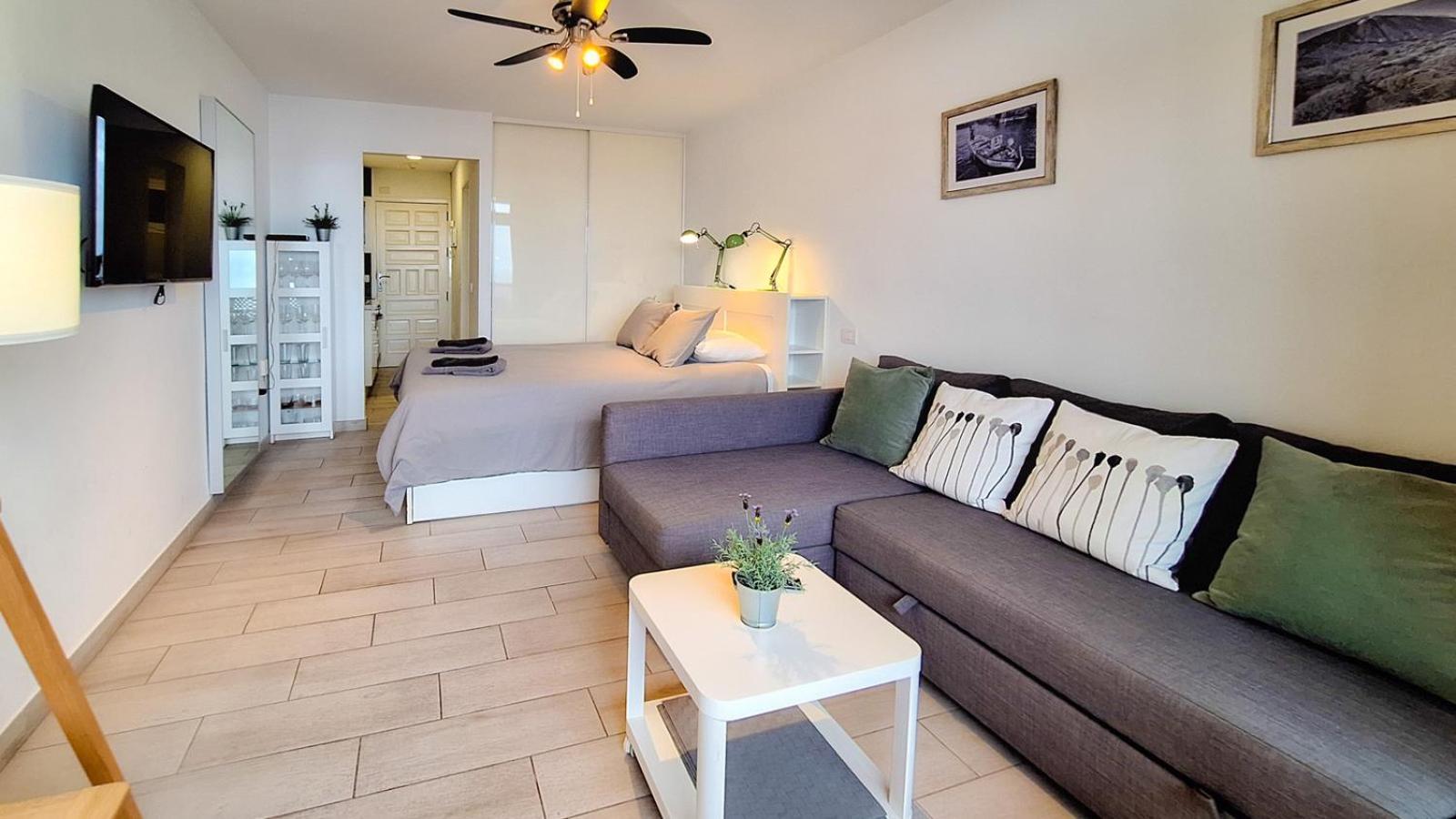 Studio With Balcony And Sea View Пуэрто-де-ла-Крус Экстерьер фото