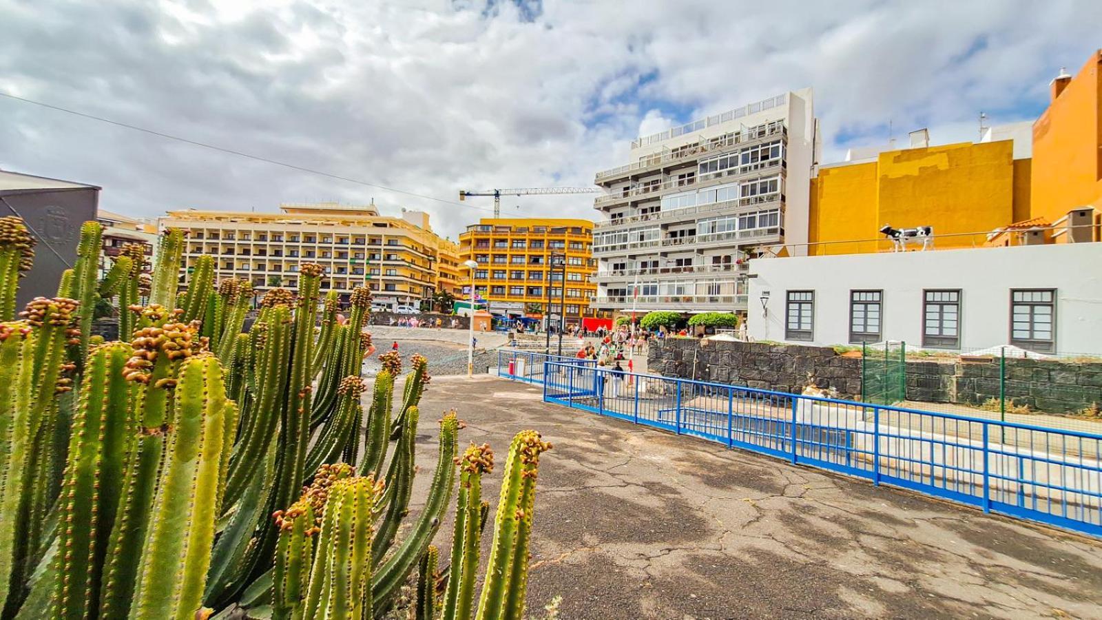 Studio With Balcony And Sea View Пуэрто-де-ла-Крус Экстерьер фото